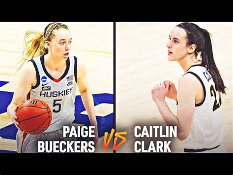 Paige Bueckers vs. Caitlin Clark Highlights UConn vs. Iowa Womens ...