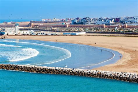 Rabat in Morocco stock photo. Image of beach, fort, ancient - 127734258