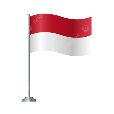 Monaco Flag, Monaco, Flag, Monaco Flag Shinning PNG and Vector with ...