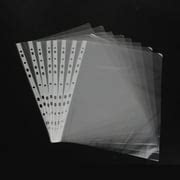 Clear Plastic Sleeves Paper - Walmart.com