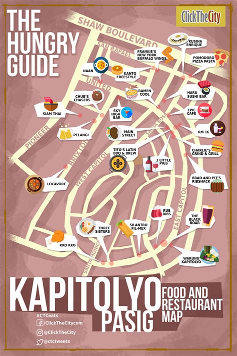 Kapitolyo pasig food map the hungry guide – Artofit