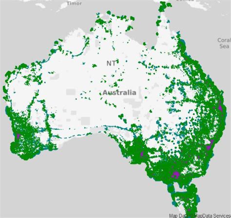 Telstra Mobile Coverage Map - OnWireless