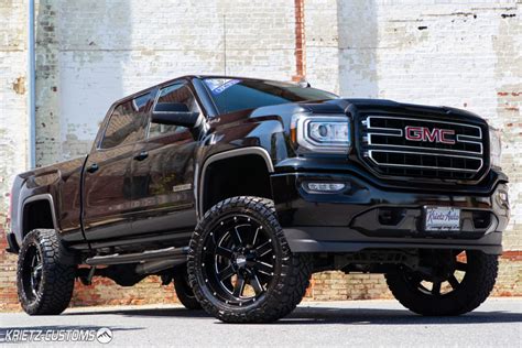 Lifted 2018 GMC Sierra 1500 with 22×10 Moto MO962 Wheels and 7 inch ...