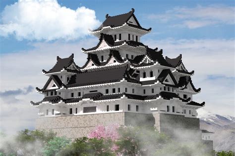 Japanese castle - Himeji | with download | 1.16 Update! 1.20.2/1.20.1/1 ...