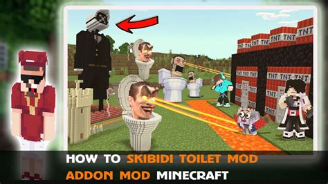 mcpe mod skibidi toilet APK do pobrania na Androida