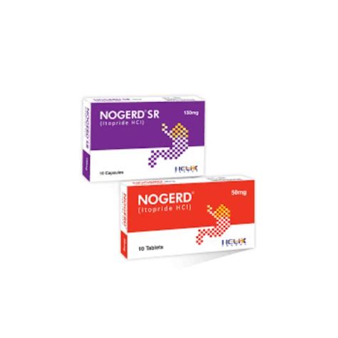 Nogerd SR 150mg Tablets | Itopride Hydrochloride | Fareed Pharma World