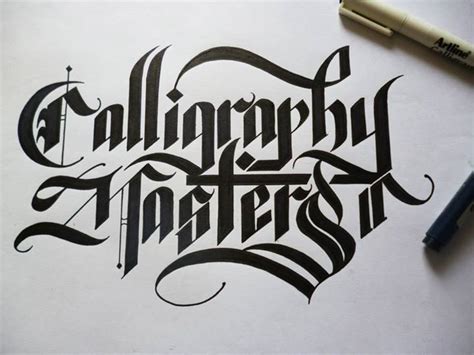 Beautiful examples of calligraphy | Kristelvdakker