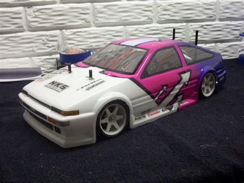 TEXT's Drift AE86 Trueno...First Airbrushed Body! - R/C Tech Forums