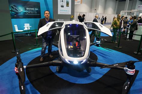 EHang's 184 personal transport drone is real, and has been tested in ...