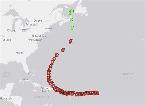 MAP: Tracking the path of Hurricane Fiona | PBS News