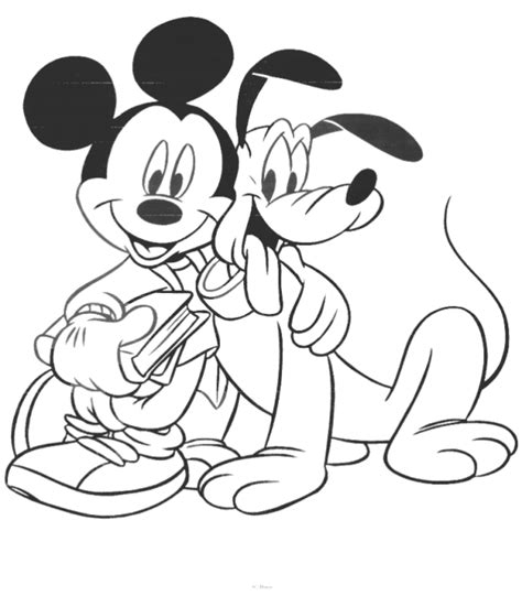 Kids-n-fun.com | Coloring page Mickey Mouse Mickey Mouse