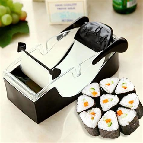 Kitchen Perfect Magic Sushi Roller Easy Sushi Maker Cutter Roller DIY ...