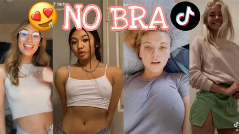 *VIRAL* No Bra Challenge Tiktok 🤤😍 #1 - YouTube