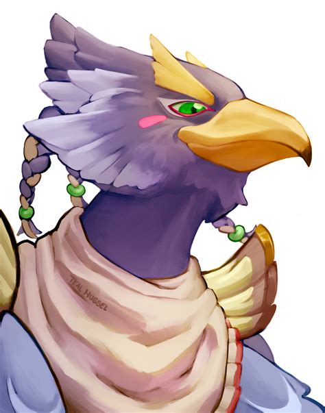 ArtStation - Rito Champion, Revali Fanart || BOTW