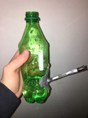 How do I make a bong? I have weed but no pipe and rolling joints wastes ...