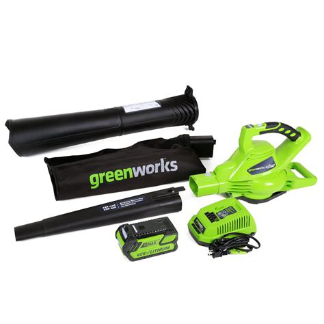 Leaf Blower Vacuum Cordless Yard Lawn Outdoors Garden Driveway Walkway ...