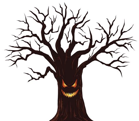 Spooky Tree - ClipArt Best