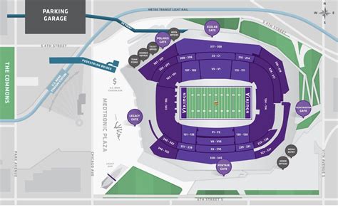 US Bank Stadium Parking Guide (Updated): Map, Price Accessible Parking ...