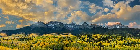 San Juan Mountains Fall Colors Sunrise - Lewis Carlyle Photography