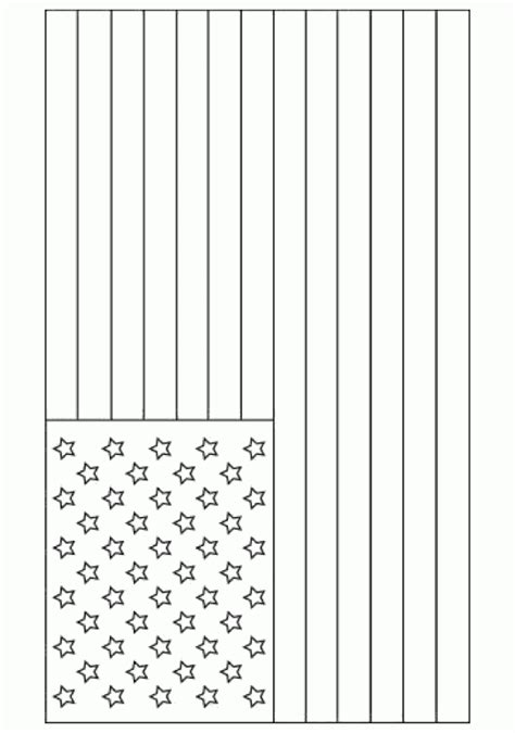 American flag - Free Printable Coloring Pages