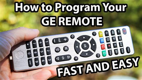 Universal Remote Ge Manual