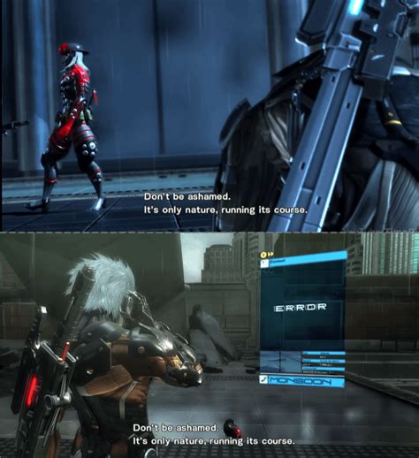 Anyone else notice that Raiden quotes different villain lines ...