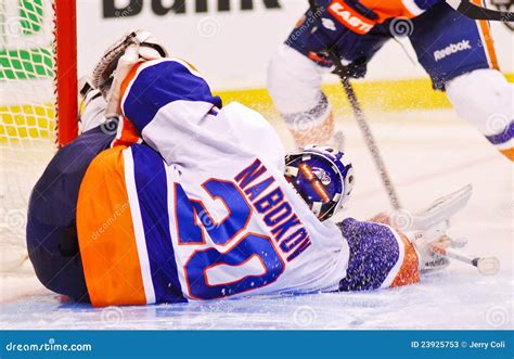 Evgeni Nabokov New York Islanders Editorial Stock Photo - Image of ...