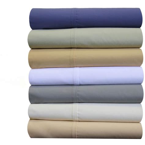 Split King Adjustable Bed Sheets Percale 300 Thread Count