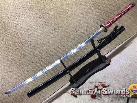 Real Nodachi Sword for Sale, Japanese Samurai Nodachi Sword W/ Hardwood ...