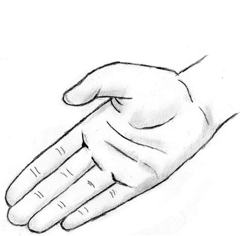 Drawing of a hand by JurrellGraham on DeviantArt