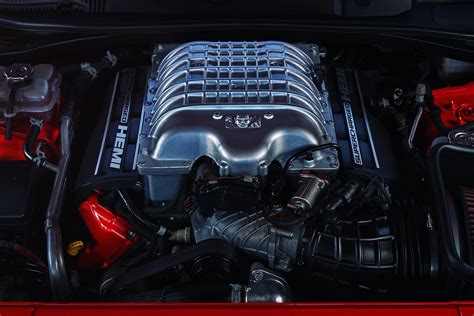 Dodge Challenger Demon Pictures - Engine and Engine Bay