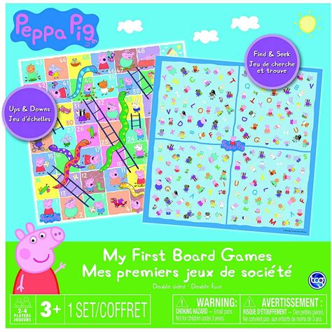 Peppa Pig 2 in 1 Board Game, Multi - Walmart.com - Walmart.com