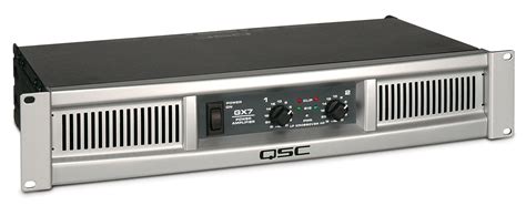 QSC GX7, top-selling retail power amplifiers product line adds third ...