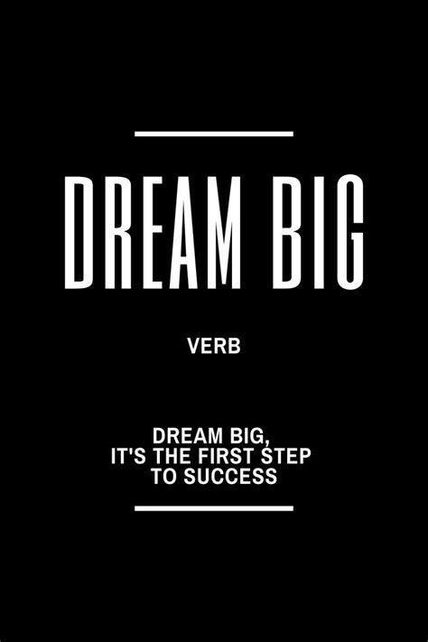 Dream Big Motivational Quote Poster | Printable inspirational quotes ...