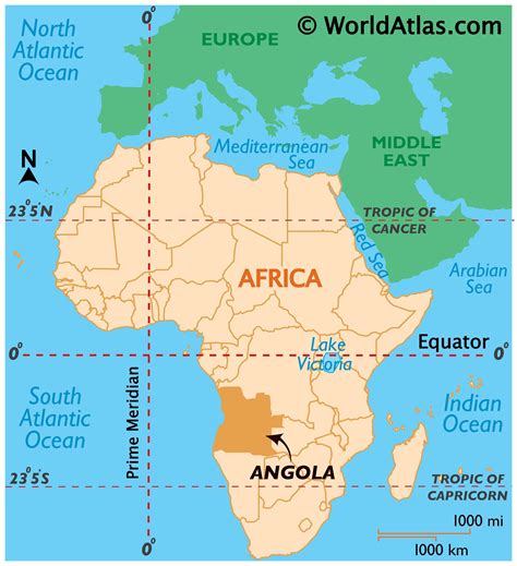 Geography of Angola, Landforms - World Atlas