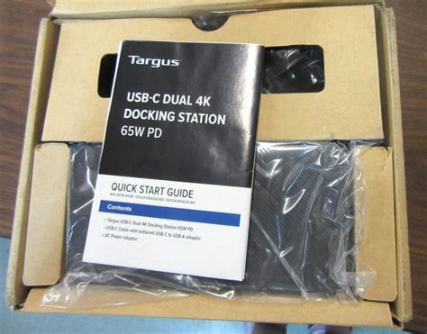 Lot - Targus USB-C Dual 4K Docking Station