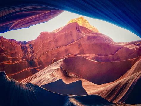 Lower Antelope Canyon - Rocky Mountain Sunset Photograph by Doris ...