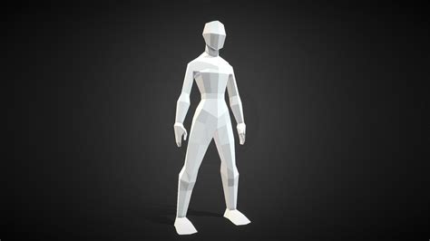 Low Poly Male Character Mesh - Download Free 3D model by NataN (@NataN ...