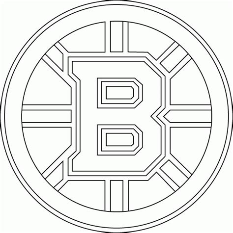 Bruins Logo Outline