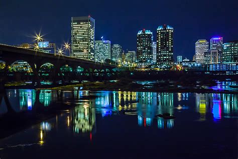 Richmond Virginia at night | Flickr - Photo Sharing!