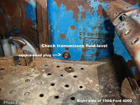 Need help with servicing 1966 Ford 4000 hydraulic system ...