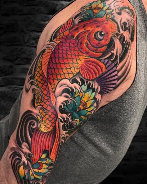 Koi Fish Tattoo: Ancient History, Meaning, Ideas And Designs