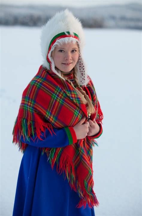 NORWAY: Sámi girl. The Sami people, also spelled Sámi or Saami, are the ...