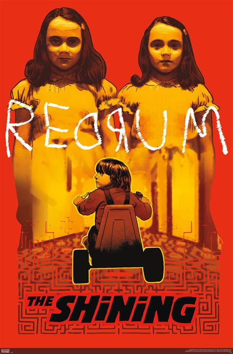 The Shining - Redrum Poster - Walmart.com - Walmart.com