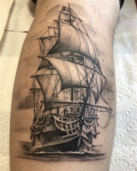 12+ Traditional Pirate Ship Tattoo Ideas To Inspire You!