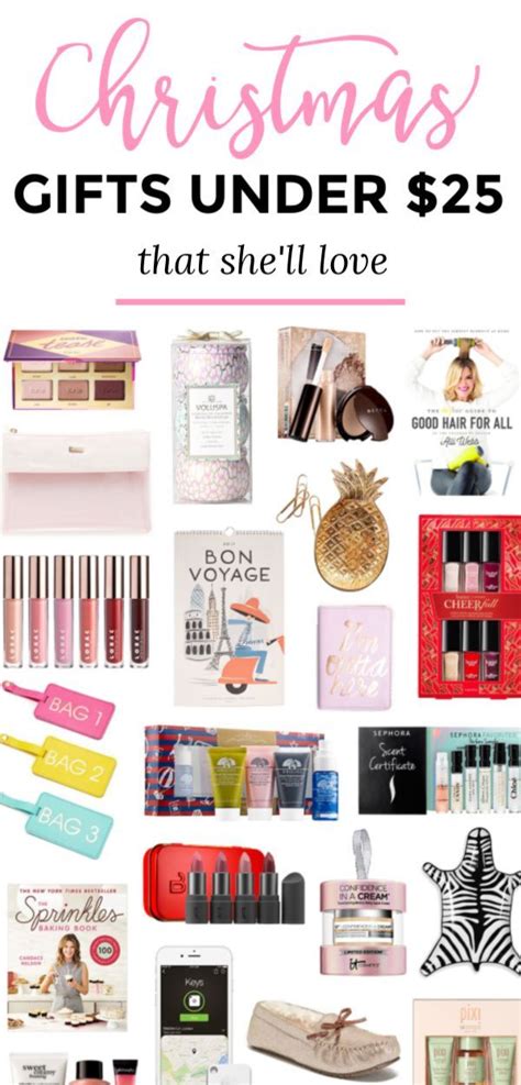 The best Christmas gift ideas for women under $25 that she's guaranteed ...