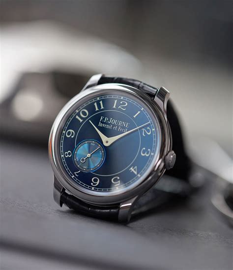 F.P. Journe Chronomètre Bleu | Buy F.P.Journe tantalum blue dial watch ...