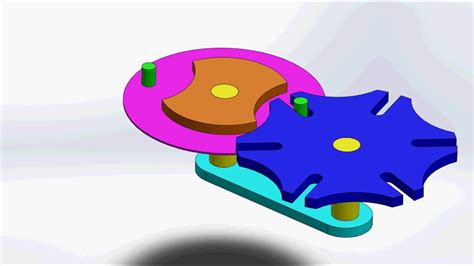 Geneva Mechanism Animation