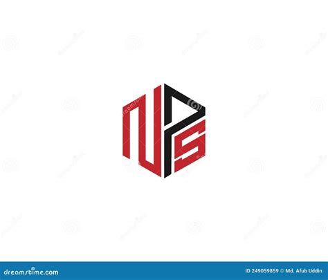 Modern NPS Logo Icon Design Stock Vector - Illustration of alphabet ...