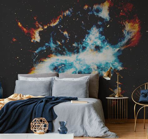 Nebula Wall Mural | Space Wallpaper Murals | EazyWallz – Eazywallz